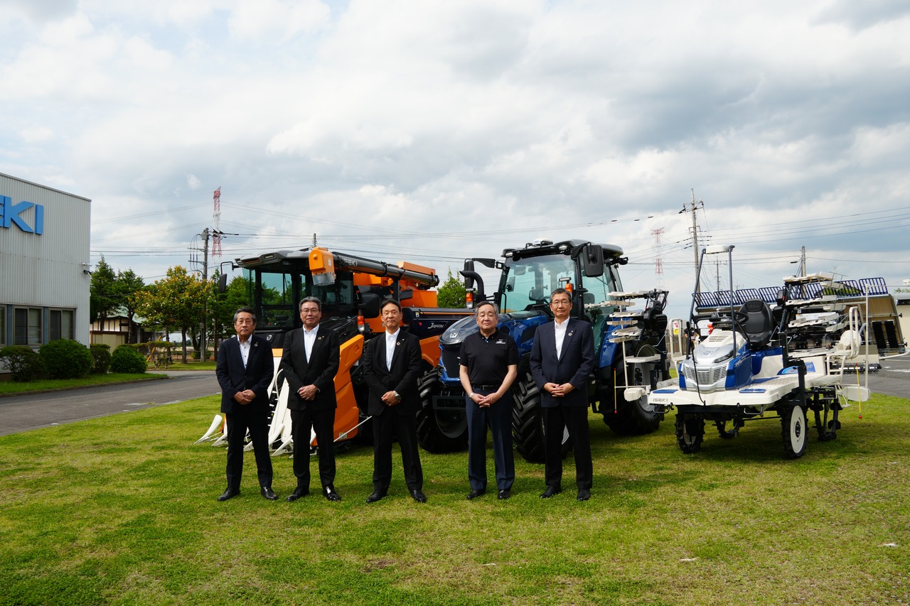 JAPAN三銃士 トラ・コン・田、出揃う 井関農機2026年度下期商品発表会 大型比率50パーセント超へ 需要に寄り添う11品目